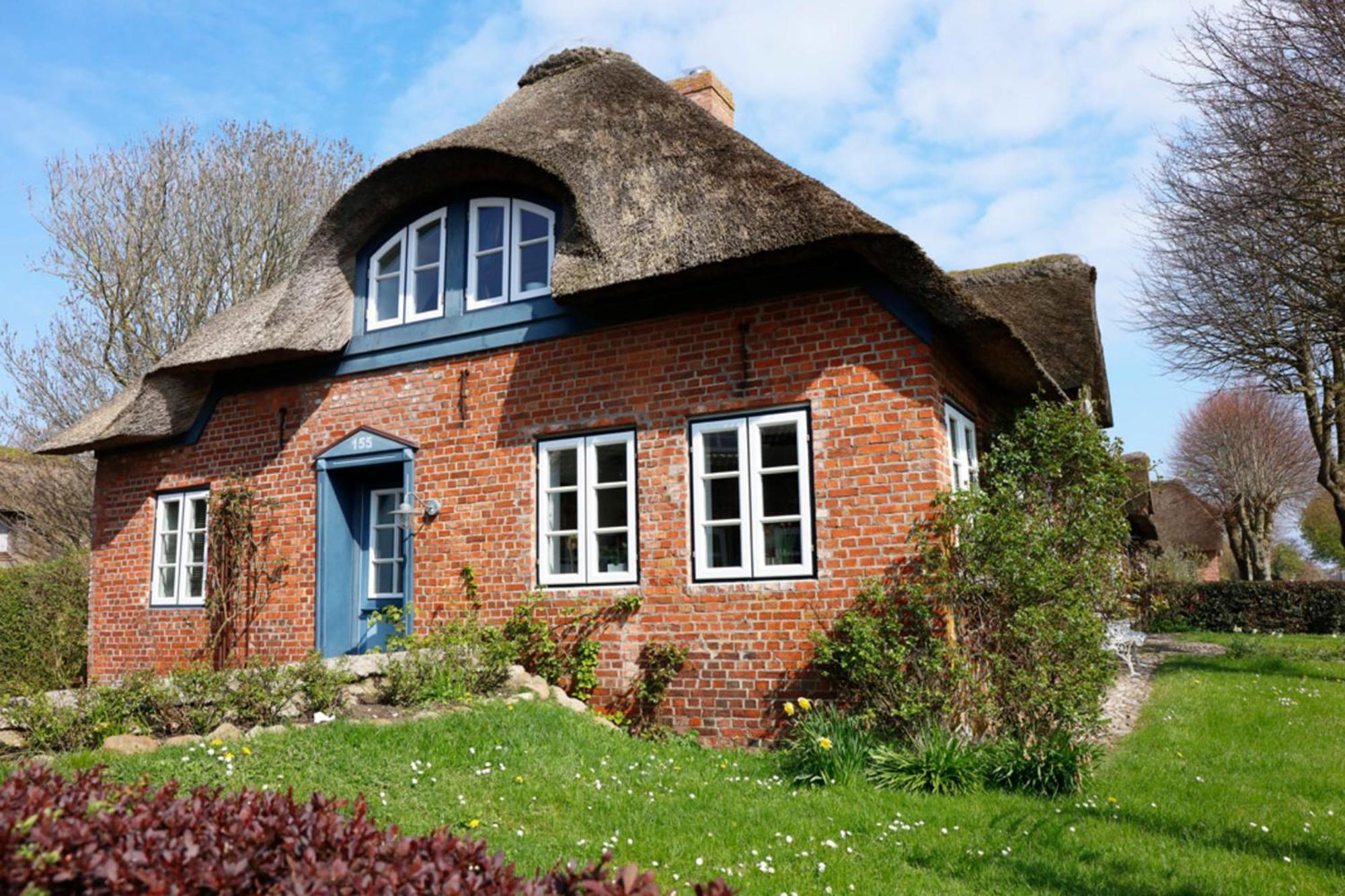 Wattwanderer Vila Oldsum Exterior foto